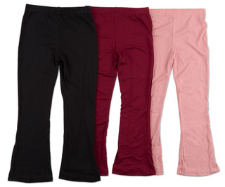 Thumbnail 2: Btween Girls 3 Pk Wide Leg Pants  