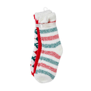 Thumbnail 2: Capelli Women's 3 Pk Cozy Christmas Socks 