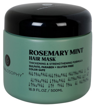 Thumbnail 1: HERBALOSOPHY 16.9 oz Rosemary Mint Hair Mask 