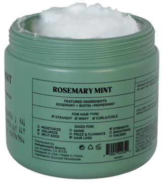 Thumbnail 2: HERBALOSOPHY 16.9 oz Rosemary Mint Hair Mask 