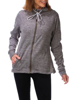 Thumbnail 1: AVALANCHE Women's Drawstring Full Zip Jacket 