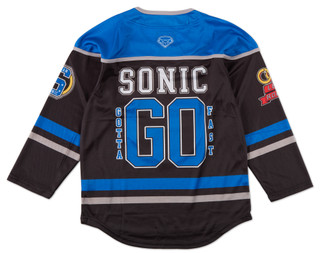 Thumbnail 2: Sonic The Hedgehog Big Boys Embroidered Graphic Character Jersey 