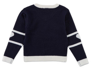Thumbnail 2: Lily Bleu Big Girls V-Neck Pullover Sweater 