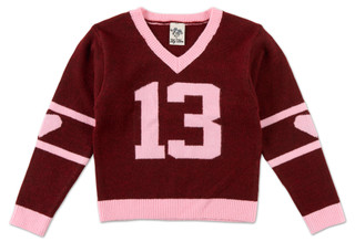 Thumbnail 1: Lily Bleu Big Girls V-Neck Pullover Sweater 