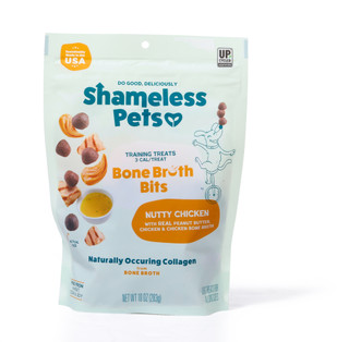 Thumbnail 1: Shameless Pets  10 oz Bone Broth Bits Dog Treats  