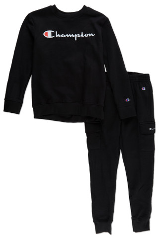 Thumbnail 1: Champion Boys Active 2 Pc Pants Set  