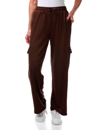 Thumbnail 1: Laundry Women's Straight Leg Pull On Drawstring Cargo Pants 