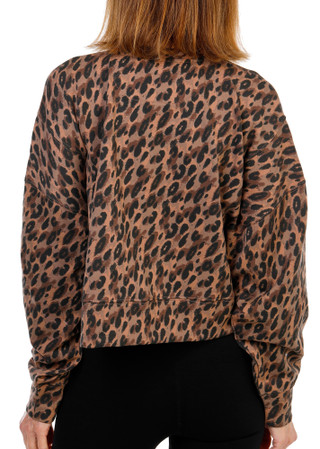 Thumbnail 2: Yogalicious Softlite Zuri Cropped Sweatshirt 
