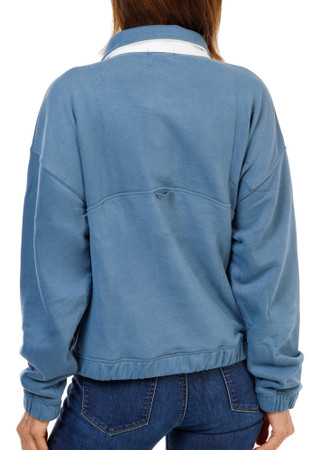 Thumbnail 2: Wildfox Women's Snap Button Collared Sweatshirt  