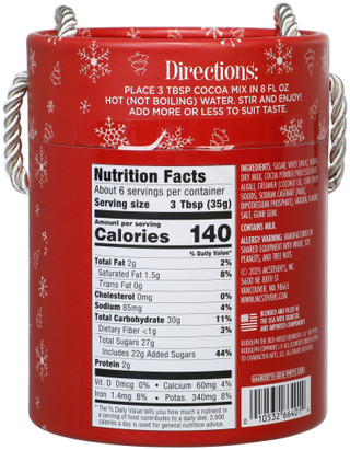 Thumbnail 2: RUDOLPH 8 oz Oh Deer! Christmas Classic Hot Cocoa Mix 