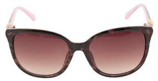 Thumbnail 5: JONES NEW YORK Women's 100% UV Tortoiseshell & Pink Frame Sunglasses 