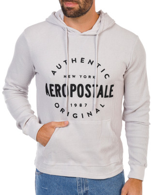 Thumbnail 1: Aeropostale Men's Embroidered Pullover Hoodie 