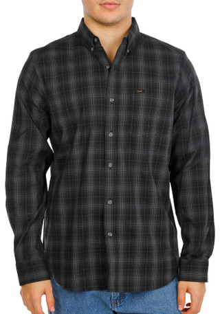 Thumbnail 1: Lee Men's Long Sleeve Button Down Shirt 