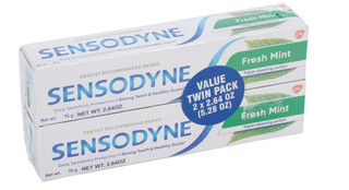 Thumbnail 1: SENSODYNE 2 Pk Fresh Mint Toothpaste 