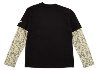 Thumbnail 2: True Religion Big Boys Long Sleeve Logo Graphic Tee 