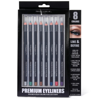 Thumbnail 1: Ruby & Millie 8 Pk Premium Eyeliners 