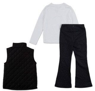 Thumbnail 2: 90 Degree Girls Active 3 Pc Pants Set  
