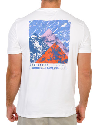 Thumbnail 1: AVALANCHE Men's Mountain Graphic Performance Tee  