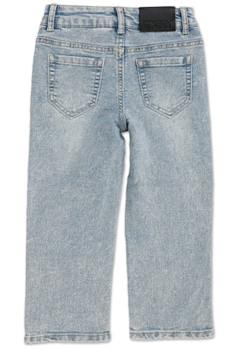 Thumbnail 2: DKNY Toddler Girls Rhinestone Straight Jeans  