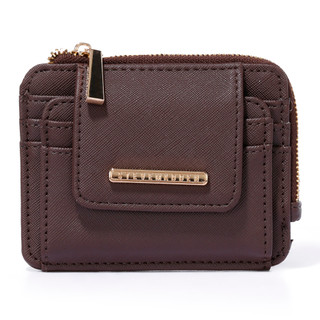 Thumbnail 1: Steve Madden Harpe Logo Card Case with ID Window & Zippered Pouch 