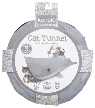 Thumbnail 1: Kensie Pop-Up Shark Cat Tunnel 