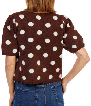 Thumbnail 2: Nicole Miller Women's Short Sleeve Tie Front Cardigan 