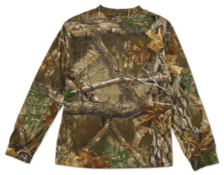 Thumbnail 2: REAL TREE Boys Long Sleeve Camo Shirt  