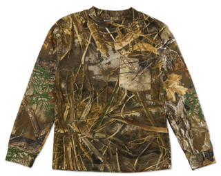 Thumbnail 1: REAL TREE Boys Long Sleeve Camo Shirt  