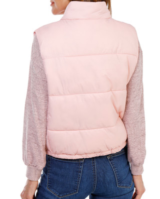 Thumbnail 2: True Religion Women's AOP Lined Puffer Vest Jacket 