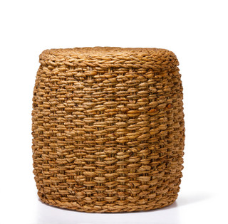 Thumbnail 1: 20 in Handmade Banana Leaf Ottoman 