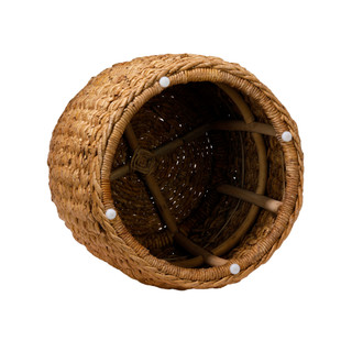 Thumbnail 2: 20 in Handmade Banana Leaf Ottoman 