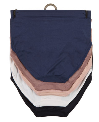 Thumbnail 2: BCBG Women's 5 Pk Seamless Brief Panties  