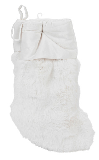 Thumbnail 2: Nicole Miller 2 Pk Christmas Plush Fur Stockings 