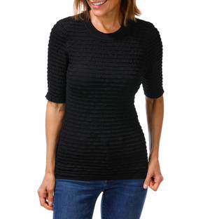 Thumbnail 1: DKNY Women's Ruched Sweater Top 