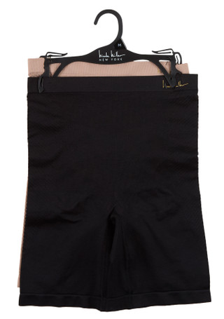 Thumbnail 1: Nicole Miller Women's 2 Pk Shapewear Shorts  