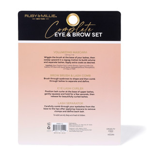 Thumbnail 2: Ruby & Millie 4 Pc Complete Eye & Brow Set 