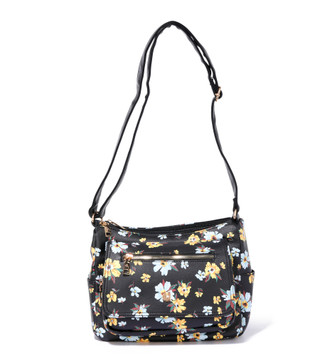 Thumbnail 1: Gloria Vanderbilt Multi Compartment Shoulder Bag with Flap Pocket Front 
