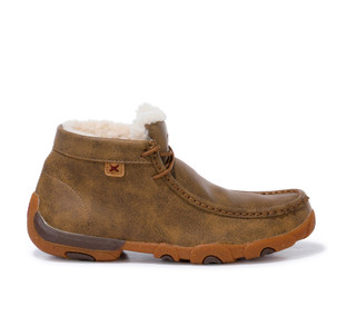 Thumbnail 3: Twisted x Women's Shearling Lined Chukka Driving Moc Boots  