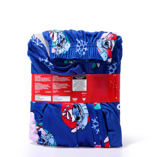 Thumbnail 2: Disney Little Girls 3 Pc Stitch Christmas Pajama Pants Set  