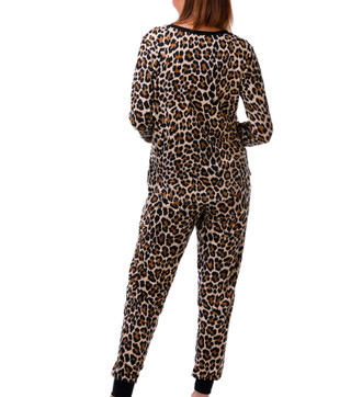 Thumbnail 3: KATE SPADE Women's 2 Pc Animal Print Pajama Pants Set 