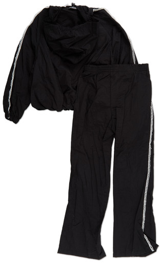 Thumbnail 2: Forever 21 Girls 2 Pc Lace Trimmed Hooded Zip Up Jacket & Pants Set 