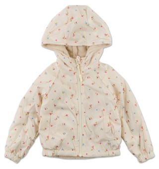Thumbnail 1: MADDIE & MICHELLE Toddler Girls 4 Pocket Zip Up Hooded Reversible Jacket 