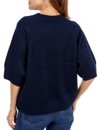 Thumbnail 2: Cece Women's Soft Short Sleeve Knit Sweater  