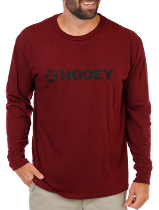 Thumbnail 1: Hooey Men's Logo Long Sleeve Tee  
