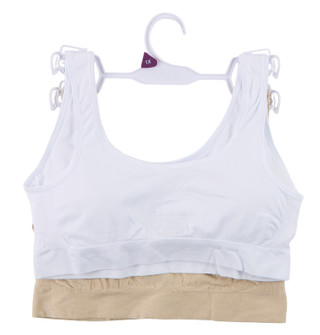 Thumbnail 2: Gloria Vanderbilt Women's Plus 2 Pk Full Coverage Seamless Comfort Bras 