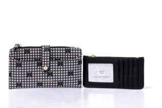Thumbnail 1: Nanette Lepore 2 Pc Gingham Bow Wallet & Card Case 