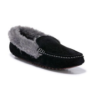 Thumbnail 1: LAMO Women's Suede Fur Lined Aussie Moccasin Slippers  