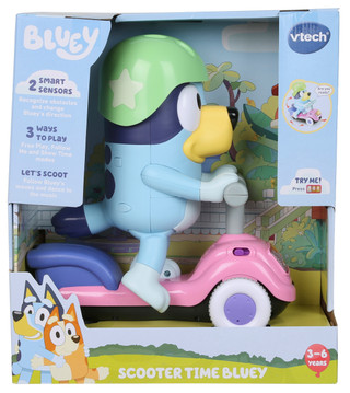 Thumbnail 1: VTech Scooter Time Bluey Toy 