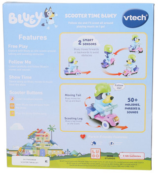Thumbnail 2: VTech Scooter Time Bluey Toy 