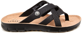 Thumbnail 4: White Mountain Women's Crossband Comfort Slides  